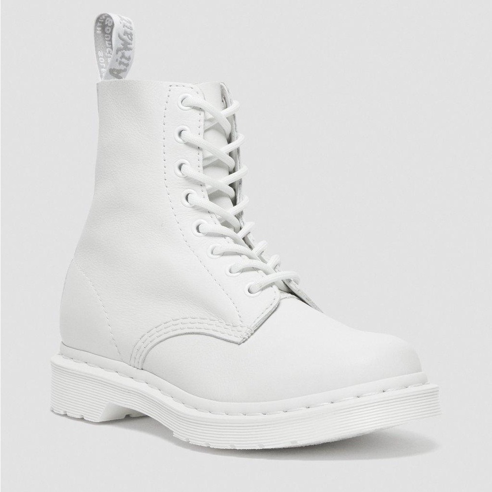 DR. MARTENS 1460 WOMEN'S MONO LACE UP BOOTS